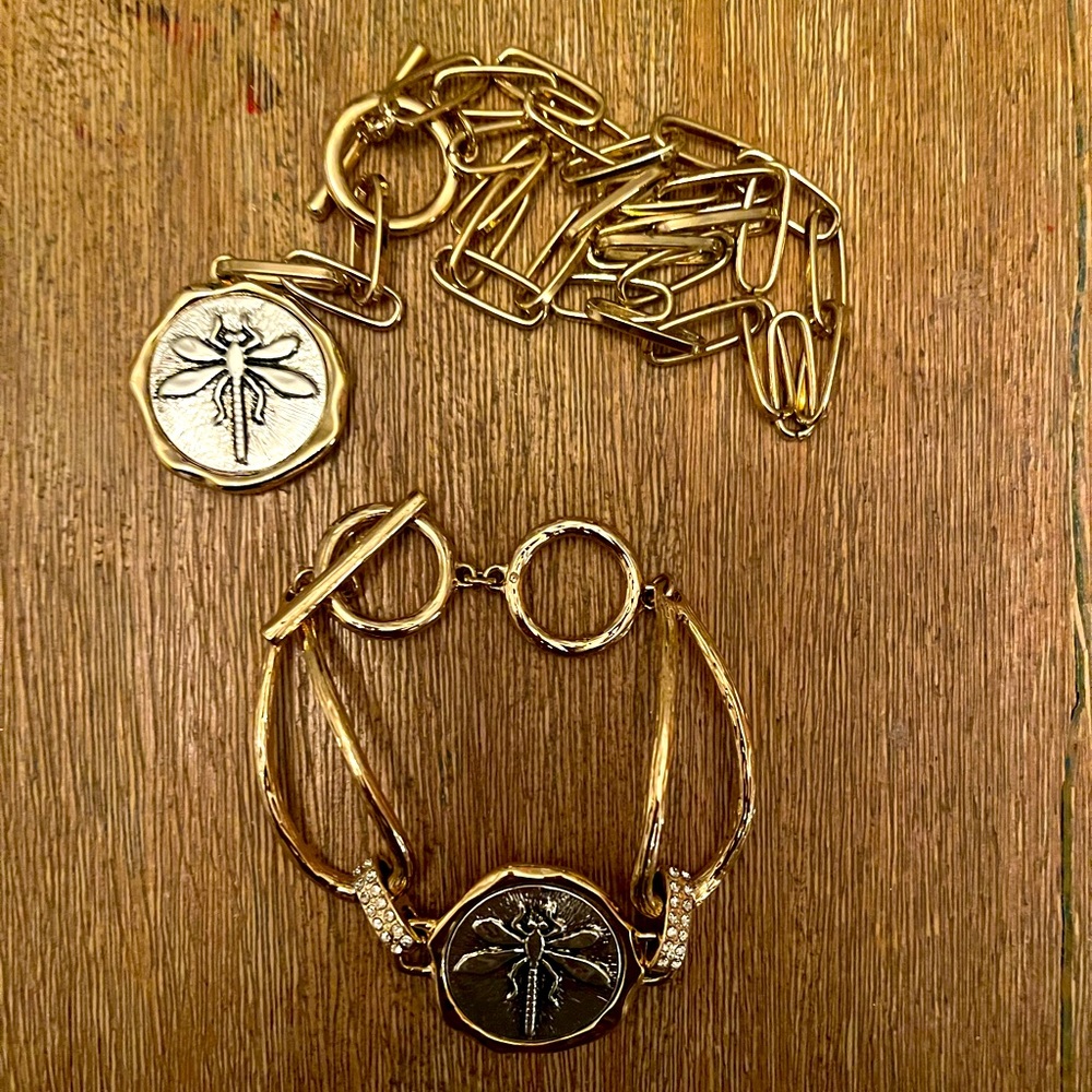 Dragonfly Jewelry Set